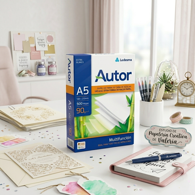 Resma A5  Autor 90g – Extra Blanca (500 Hojas)