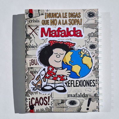 PDF Imprimible Cuaderno A5 Mafalda