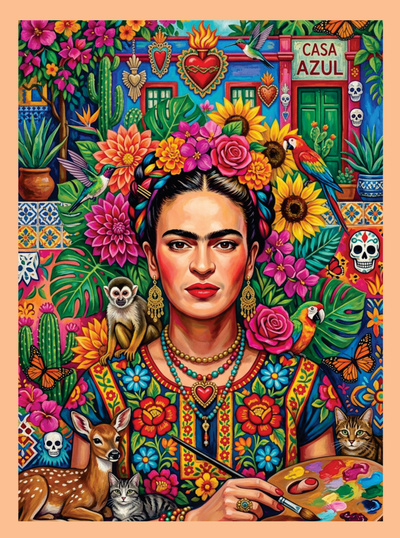 PDF Imprimible Cuaderno A5 Frida