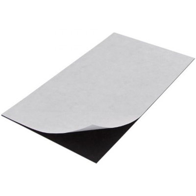 Imán en Plancha con Adhesivo 0.4 mm 