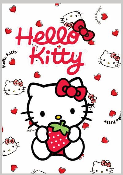 PDF Imprimible Libreta A6 Kitty
