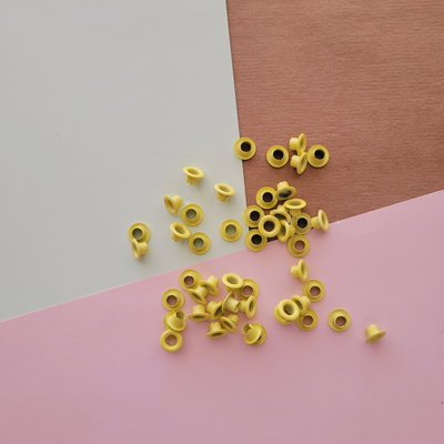 Ojaliillos Aluminio Amarillo