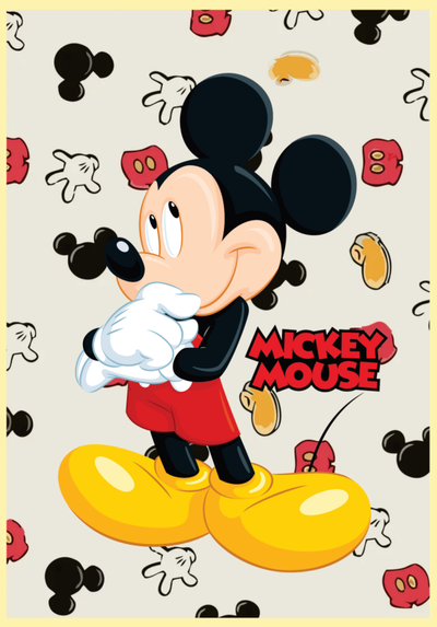 PDF Imprimible Libreta A6 Mickey