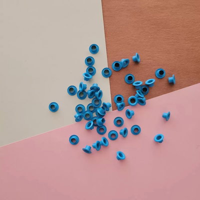 Ojaliillos Aluminio Azul