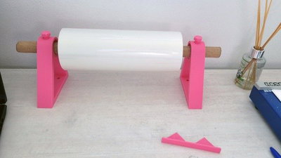 Base Soporte Porta Rollo Para Laminado Vinilo