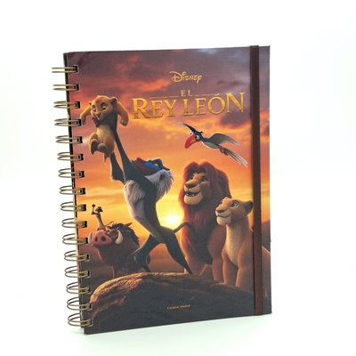 Cuaderno A5 Rey Leon