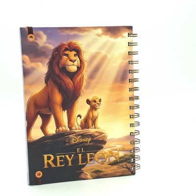 Cuaderno A5 Rey Leon