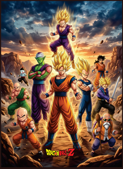 PDF Imprimible Cuaderno A5 Dragon Ball Z