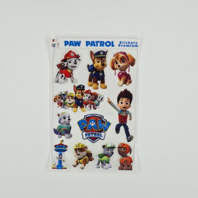 Stickers Premiun uv Paw Patrol