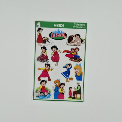 Stickers Premiun uv Heidi