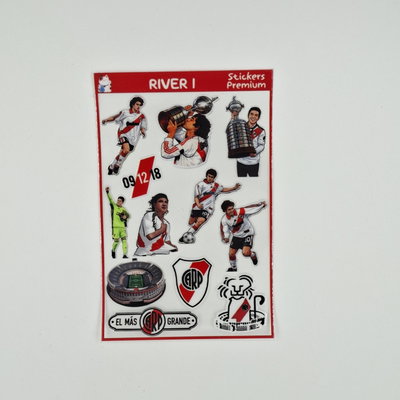Stickers Premiun uv River Plate