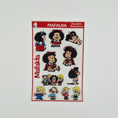 Stickers Premiun uv Mafalda