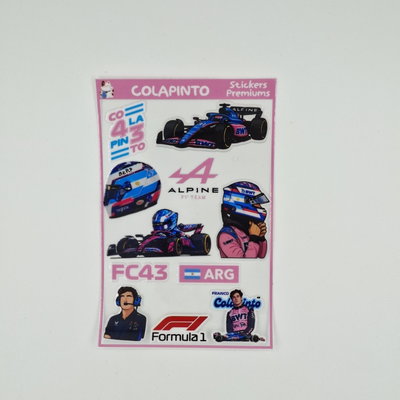 Stickers Premiun uv Colapinto