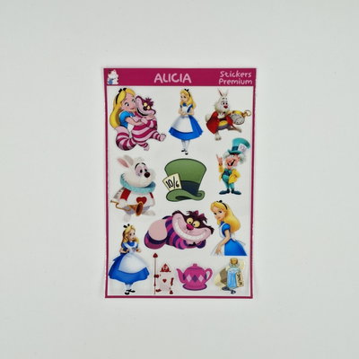 Stickers Premiun uv Alicia
