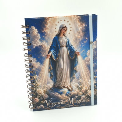 Cuaderno A5 Virgencita Milagrosa