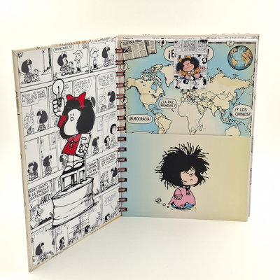 Cuaderno A5 Mafalda