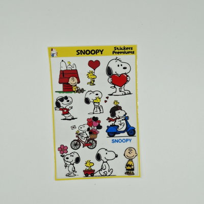 Stickers Premiun uv Snoopy