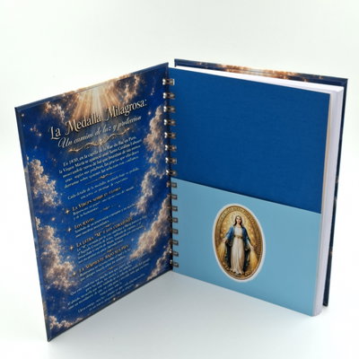 Cuaderno A5 Virgencita Milagrosa