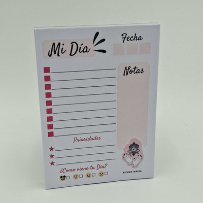 Taco / Block de Nota A6 Girls