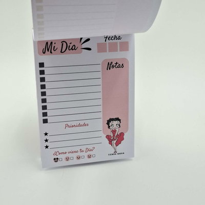 Taco / Block de Nota A6 Betty Boo