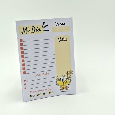 Gaturro PDF Imprimible Taco / Block de Nota A6 