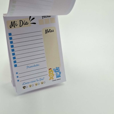 Ositos Cariñositos PDF Imprimible Taco / Block de Nota A6 