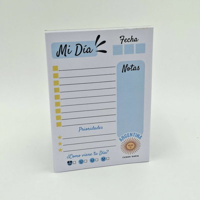 Argentina País PDF Imprimible Taco / Block de Nota A6 