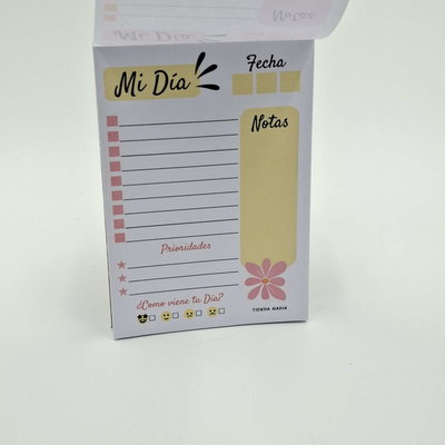 Flowers  PDF Imprimible Taco / Block de Nota A6 