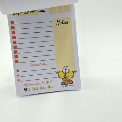 Taco / Block de Nota A6 Gaturro 