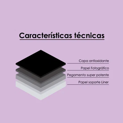 Papel Fotografico Adhesivo Brillante 115g Art-jet
