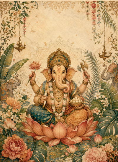 PDF Imprimible Cuaderno A5 EL CAMINO DE GANESHA