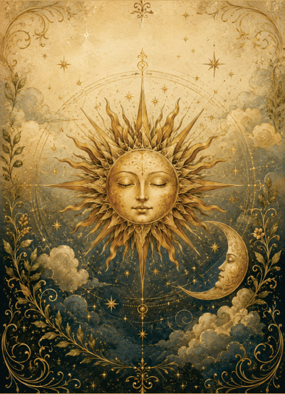 PDF Imprimible Cuaderno A5 Amanecer Dorado