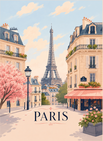 PDF Imprimible Cuaderno A5  Paris