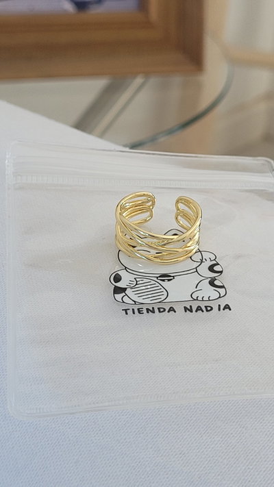 Anillo Trenzado Gold