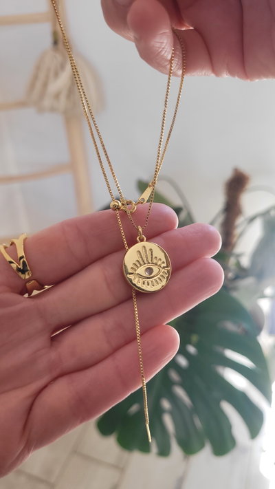 Cadena Eye Gold