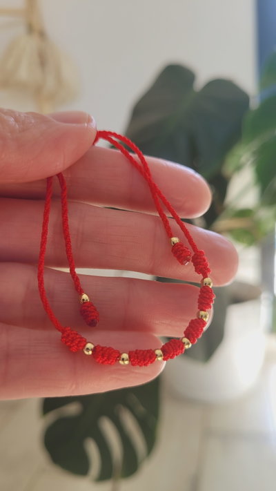 Pulsera de los 7 nudos