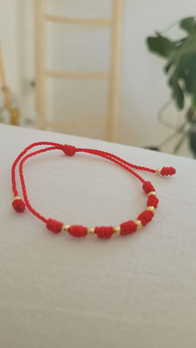 Pulsera de los 7 nudos