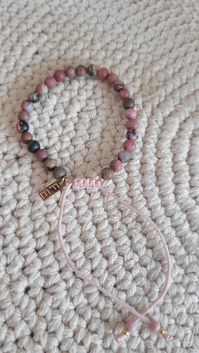 Pulsera Stone Rodonita