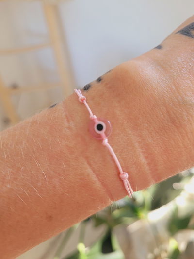 Pulsera Amuleto Rosa