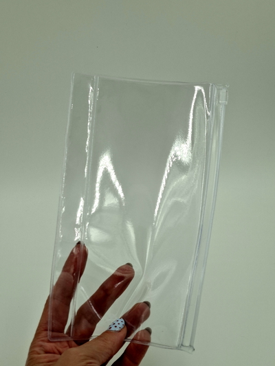 Cartucheras de PVC Cristal para Encuadernación – Pack x 10 Unidades
