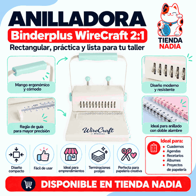 Anilladora WireCraft Rectangular - 2:1