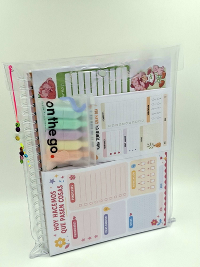 Estuches de PVC Cristal Transparente para Cuadernos A4 – Pack x 10 Unidades
