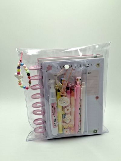 Estuche de PVC Cristal para Cuadernos A5 – Por Unidad