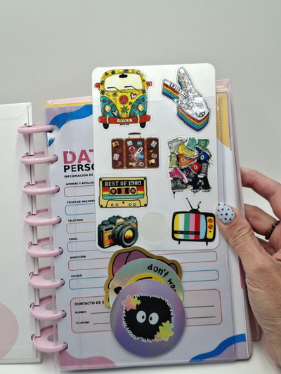 Folio A5 de PVC Cristal para Encuadernación – Por Unidad