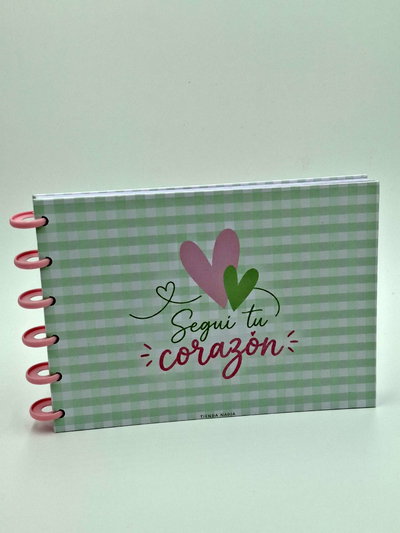 Planner(Fichero) a5 horizontal "Segui tu Corazón"