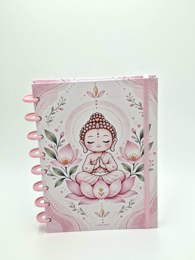 Cuaderno A5 "Budita" Tapa dura con sistema de discos