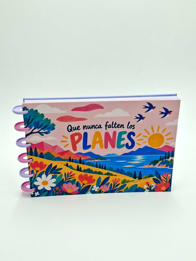 Planner(Fichero) a5 horizontal "Que Nunca Falten los Planes"
