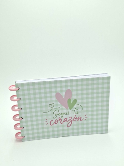 Planner(Fichero) a5 horizontal "Segui tu Corazón"