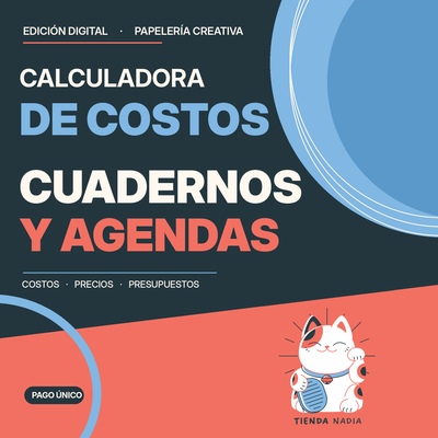 Calculadora de Costos - Cuadernos, Agendas, Libretas