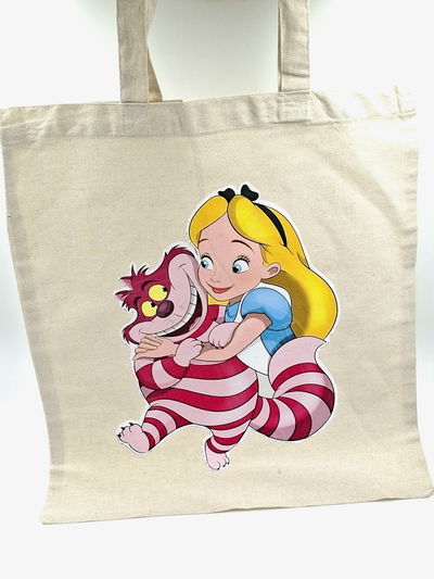 Tote bag Alicia en el país de las Maravillas 